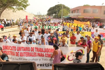 La V Cumbre de los Pueblos terminó con una manifestación sin incidentes en Cartagena de Indias / Credit:Prensa Cumbre de los Pueblos